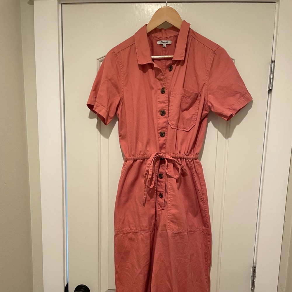 Madewell utility jumpsuit